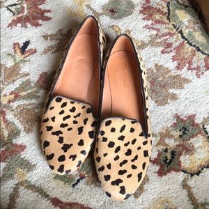Leopard print loafer from Madewell.